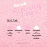 Blemish Eliminating Toner